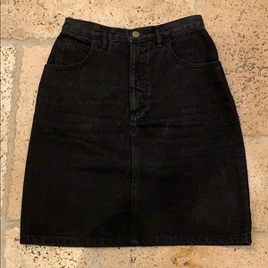 Iconic 90s Guess by Marciano Black Denim Skirt